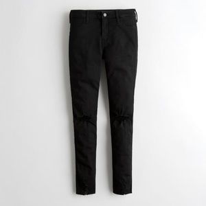 HOLLISTER skinny high rise jeans, size 29